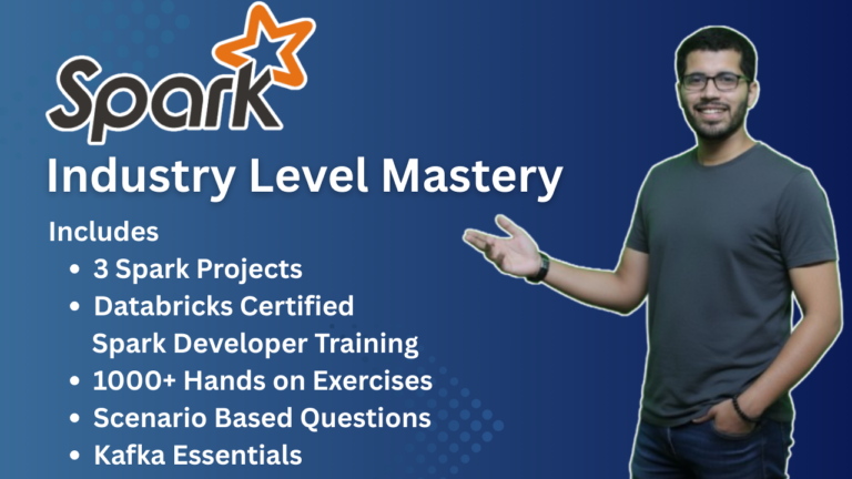 [Hindi] PySpark Industry-Level Mastery / Databricks Certified Spark 3 Developer Training